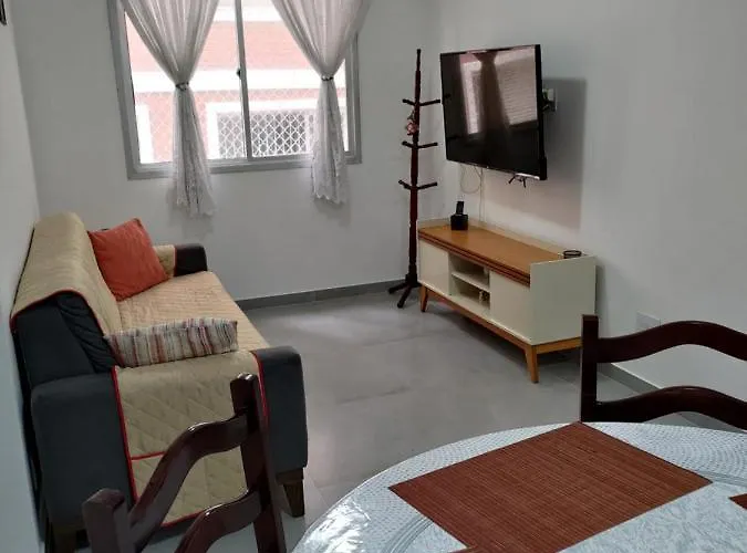 Apartamento Pe Na Areia - Praia Grande - Sp, Aviacao