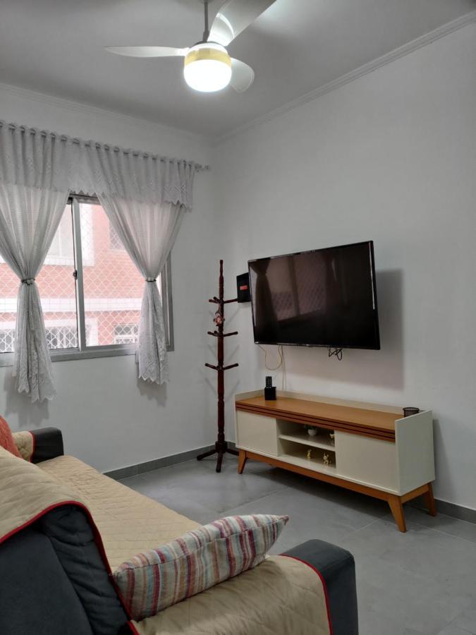 Apartment Pe Na Areia - Grande - Sp, Aviacao Praia Grande (Santos)